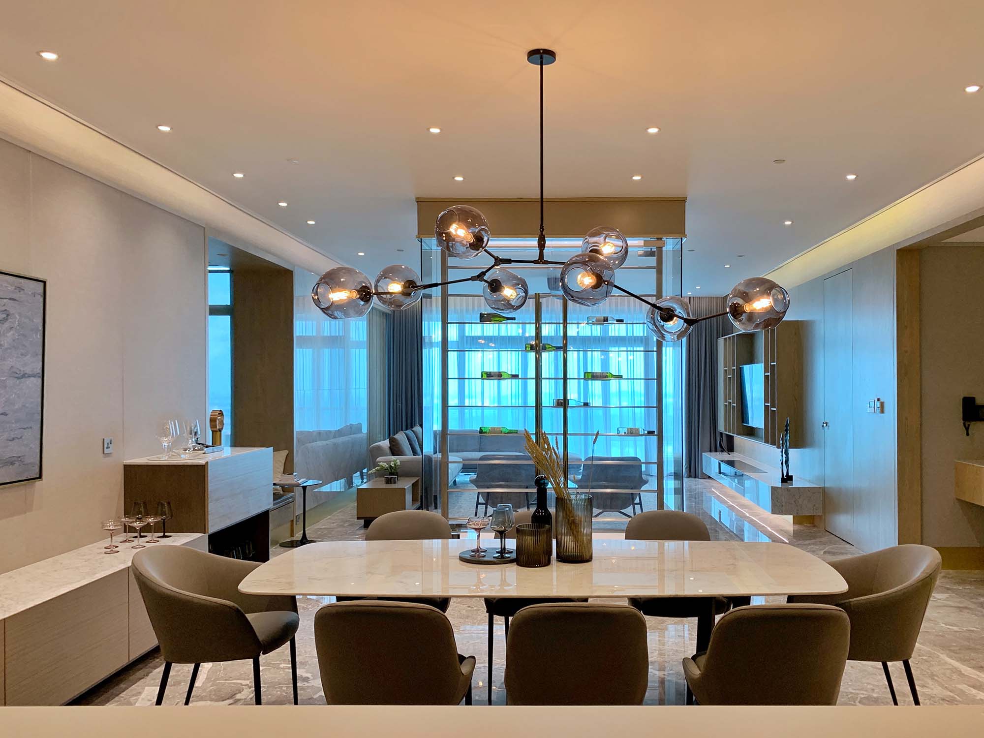 Nội thất chung cư cao cấp, phong cách hiện đại, sang trọng – CC001